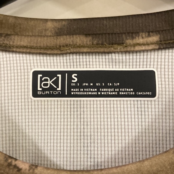 Women's Burton [ak] Helium Power Grid™ Base Layer Crewneck Top - Picture 4 of 5